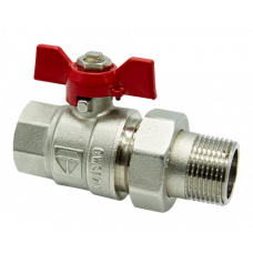 HLV 101227 Кран с накидной гайкой 1 1/4" HLV Optima