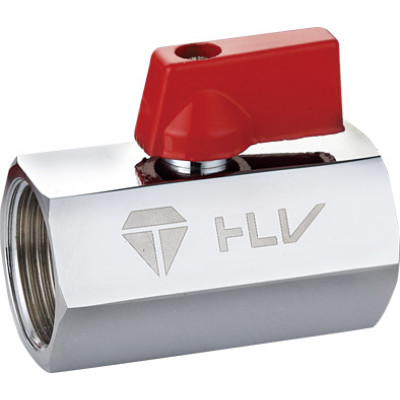 Кран шаровой MINI HLV редуцированный внут-внут резьба для подключения сантехнических приборов 1/2" ( HLV-106330.N.01 )
