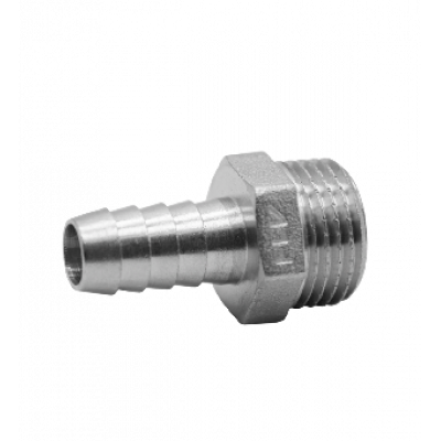 Штуцер для присоединения шланга HLV (наружная резьба) 1/2" x 10 ( HLV-110650.N.01 )
