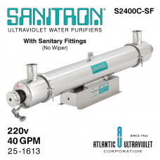 Atlantic SANITRON S2400C УФ система Q=6,7м³/ч при 40 мДж/см², P=140Вт Atlantic SANITRON S2400C УФ система Q=6,7м³/ч при 40 мДж/см², P=140Вт