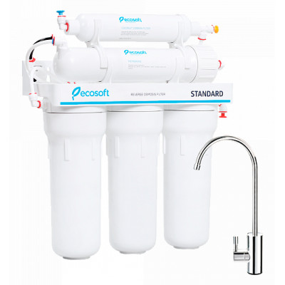Ecosoft MO550ECO фильтр обратного осмоса 5 ступеней Absolute