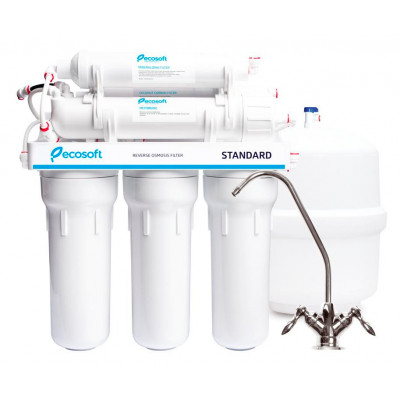Ecosoft MO650MECOSTD фильтр обратного осмоса с минерализатором 6 ступеней Standard