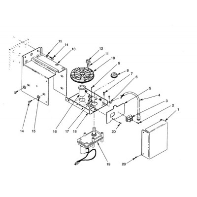 Ecowater Bracket inner EFP (repl 7186336) ( 7288170 )