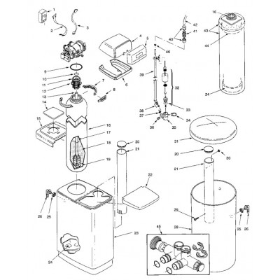 Ecowater Transformer 240v-24v 10va (europe) ( ARE001 )