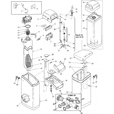 Ecowater Brine tank (two tank) ( 7218612 )