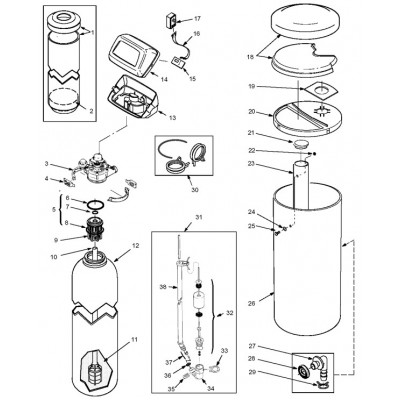Ecowater Brine Tank ( 7161831 )