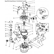 Ecowater Sensor housing (repl 7248722, 7173715, 7235382) ( 7276084 )