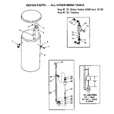 Ecowater Brine tank 500 lt (europe) ( FSN006 )