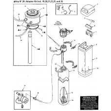 Ecowater Air pump 115V AIIF9 Filter (repl 7219901) ( 7288081 )