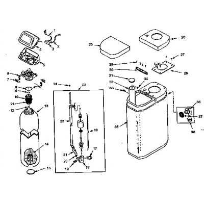 Ecowater Brine Tank ( 7238743 )