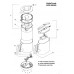 Ecowater Carafe 3 liter water purifier ( 7242823 )