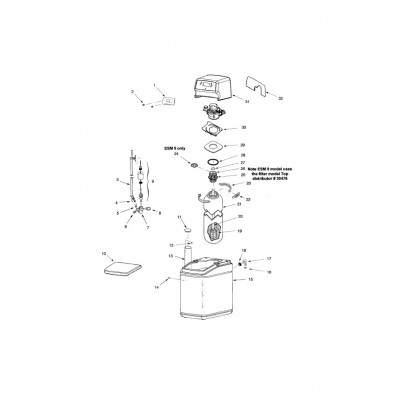 Ecowater Brine tank ESM 15 CE ( 7268934 )