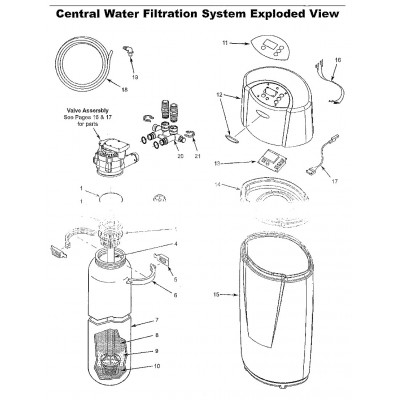 Ecowater TANK MACH CENT FILT SYS ( 7296296 )