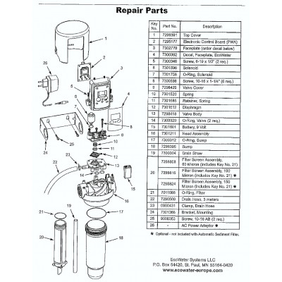 Ecowater BATTERY 9 VOLT ( 7301601 )
