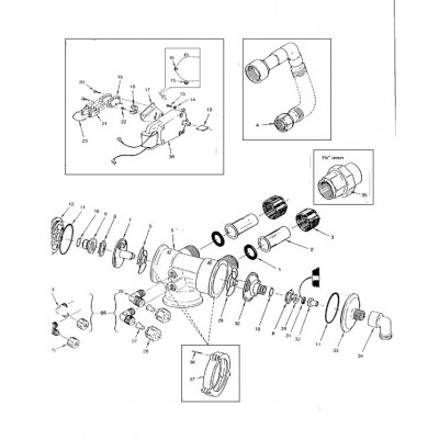 Ecowater BRACKET SWITCH MOUNTING ( 1184600 )