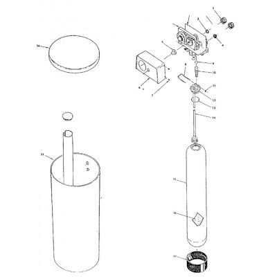 Ecowater Brine tank c 12-04 std 37684 ( FSN201 )