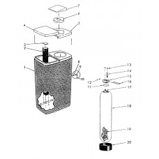 Ecowater Brine well cover(no longer available) ( 1102700 )
