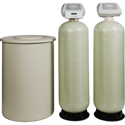 Умягчитель Ecowater 5250 Duplex 24х72 Qmax=11,4м³/час; Vфм=225л