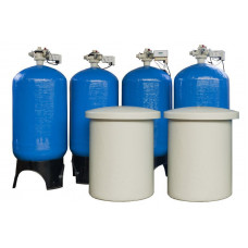 Умягчитель Ecowater 5102 Quadplex 17х58 Qmax=36м³/час; Vфм=85л