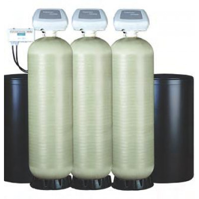 Умягчитель Ecowater 5250 Triplex 24х72 Qmax=17,1м³/час; Vфм=225л