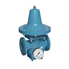 Honeywell D15S-65A Регулятор давления фланцевый DN65. PN16. Tmax 65 °C. Диапазон настроек 1.5-7.5 бар