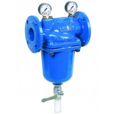 Honeywell F78TS-65FA Фланцевый фильтр тонкой механической очистки с механизмом обратной промывки DN65, размер ячейки 100 мкм. Тmax – 70 °C. РN16