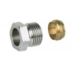 Honeywell FEM24M18X2 Комплект переходников, количество шт. в 1 комплекте – 1; тип соединения – M24x19 наруж.; тип трубы – многослойная труба; диаметр трубы Ø (мм) – 18x2