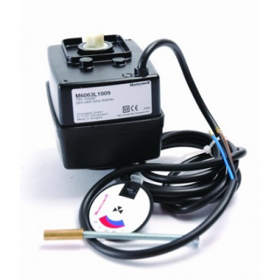 Honeywell V5442A1055 4-х ходовой вращающийся клапан, компакт, серый чугун, DN32, Kvs16 м3/ч, 2…110 °C. PN6