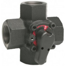 Honeywell ZR65FA 4-х ходовой вращающийся клапан, фланцевый, DN65, Kvs 63 м3/ч, 2…130 °C, PN6