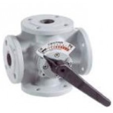 Honeywell V5433G1061 3-х ходовой вращающийся клапан к системам водоснабжения, компакт, хромированный, внутренняя резьба, DN50, Kvs 40 м3/ч, 2…110 °C. PN6