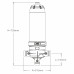 Jimten X-303 2" (97425) 20мкм дисковый фильтр ручной, гидроциклон, удлинённый. Расход: 20м³/час