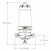 Jimten X-331 2" (097681) 100мкм дисковый фильтр ручной пласт. хом. Расход: 25м³/час