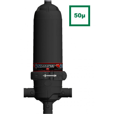 Jimten X-335 2" (097705) 50мкм дисковый фильтр ручной пласт. хом. удлинённый. Расход: 35м³/час