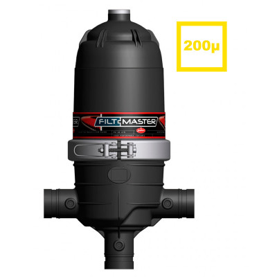 Jimten X-358 2" (097818) 200мкм дисковый фильтр ручной пласт. хом., короткий. Расход: 15м³/час