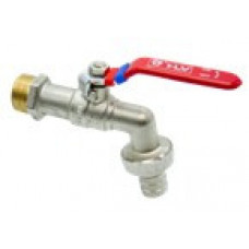 HLV Lever Brass Ball Bibсock HLV-Optima/ Кран шаровой HLV-Optima (ручка-рычаг) водоразборный 1/2"