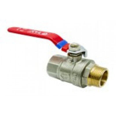 HLV Lever Brass Ball Valve FxM HLV-Optima/ Кран шаровой HLV-Optima (ручка-рычаг) внут-наруж резьба 1/2"