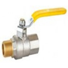 HLV Lever Brass Ball Valve FxM HLV-Gas/ Кран шаровой HLV-Gas ( ручка-рычаг) внут-наруж резьба 1/2"