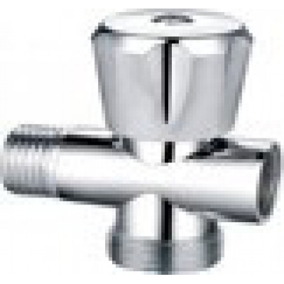 Calpeda Sanitary 3-way Brass Valve HLV/ Вентиль-тройник для подключения сантехнических приборов HLV 1/2" x 3/4" x 1/2"