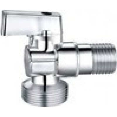 Calpeda Sanitary Brass Ball Valve Angle MxM HLV/ Кран шаровой HLV для подключения сантехнических приборов наруж-наруж резьба 1/2" x 1/2"
