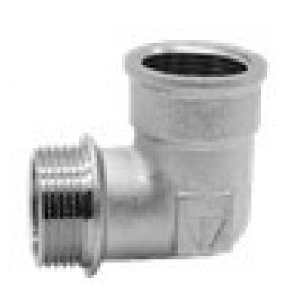 HLV Angle Fitting FxM HLV/ Угольник HLV (внутренняя-наружная резьба) 1/2"