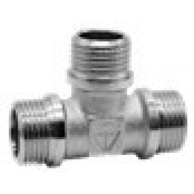 HLV T-joint Fitting MMM HLV/ Тройник HLV (наружная резьба) 1/2"