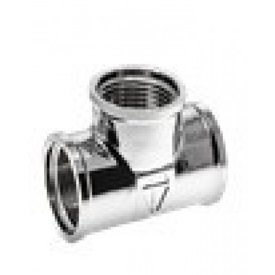 HLV Angle Union Fitting Chrome HLV/ Сгон хромированный угловой HLV "американка" 1"