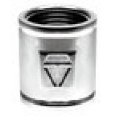 HLV Fitting F Chrome HLV/ Муфта хромированная HLV (внутренняя резьба) 1/2"