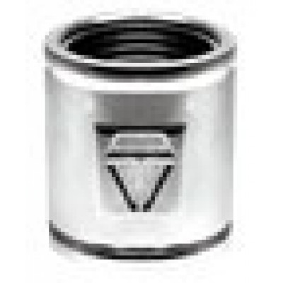 HLV Fitting F Chrome HLV/ Муфта хромированная HLV (внутренняя резьба) 1/2"
